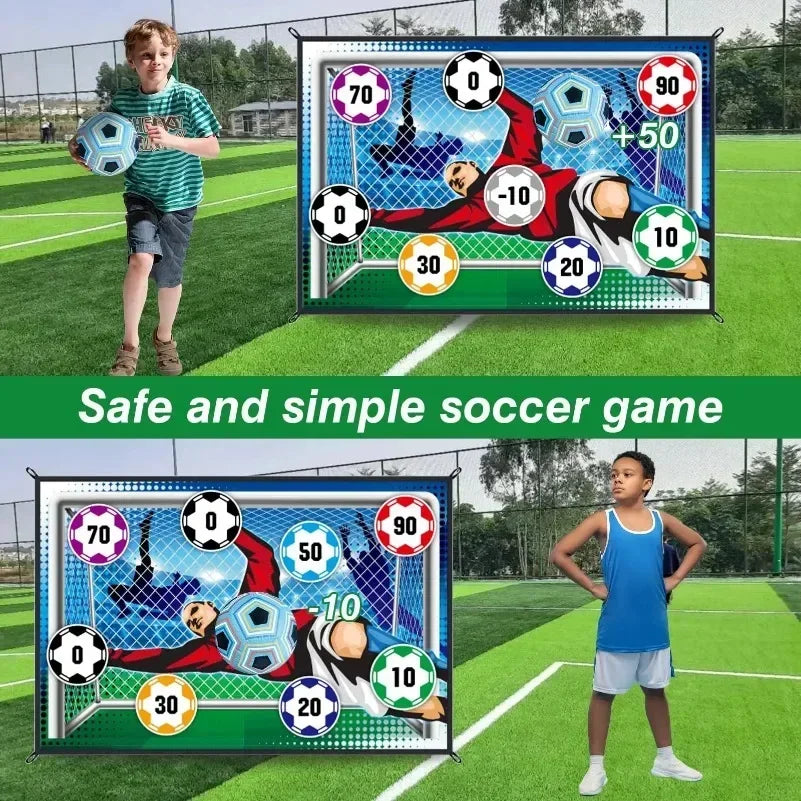 ⚽【NUOVO】Tappeto Gioco Calcio - Set per Partite Indoor/Outdoor!