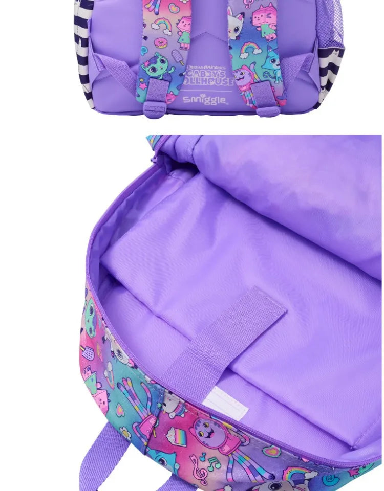 Set Zaino Scuola Astuccio Zaino Portapranzo e Borraccia