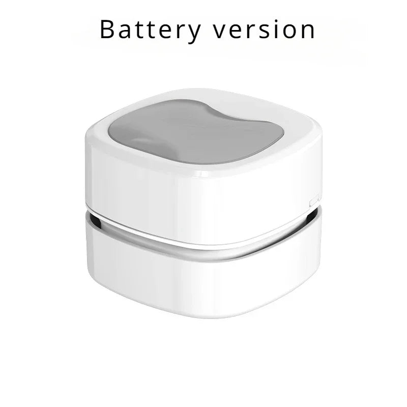 🔥 Mini Aspirapolvere Portatile Senza Fili 2-in-1 – Per Cenere, Gomme da Cancellare e Polvere! Ricaricabile USB, Compatto e Potente