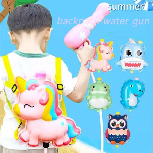 π« Pistole ad Acqua Zaino per Bambini - Divertimento Estivo Senza Limiti!