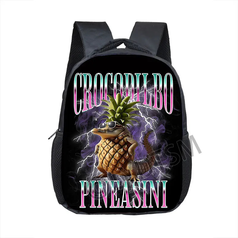 🎒 Zaino Brainrot Italiano - Tralalero Tralalà! Per Bambini 2-4 Anni