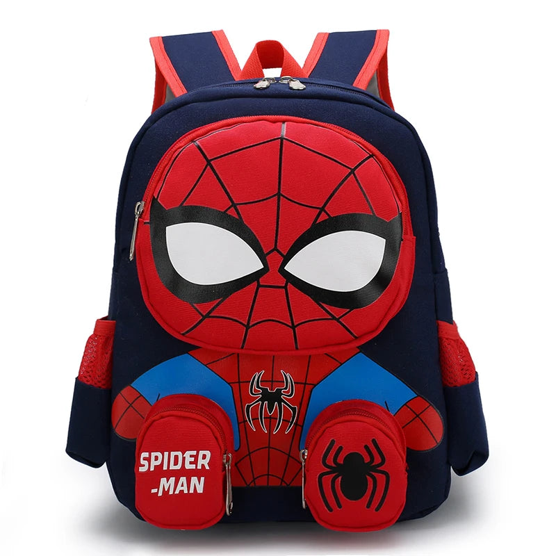Zaino Scuola per Bambini Spiderman 3D – Design Supereroi e Capiente per Ogni Avventura
