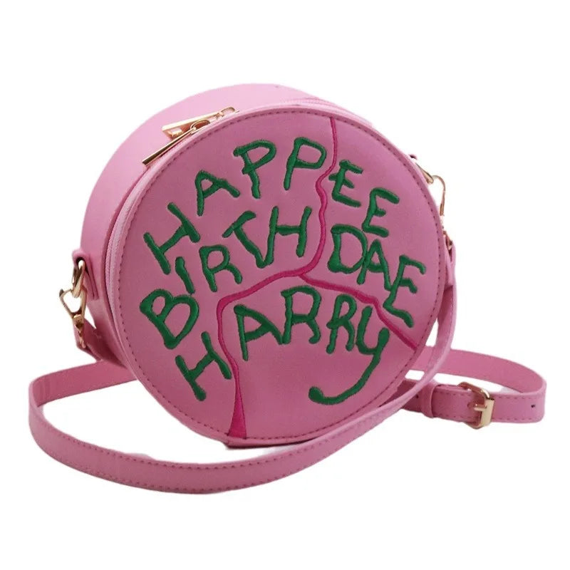 Borsa Zaino Tracolla Stile Harry Potter Torta Compleanno Hagrid Binario 9¾, Borsa Treno Magico, Regalo Natale