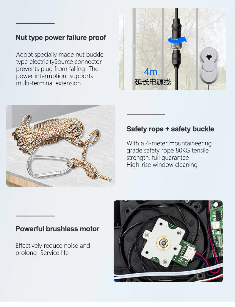 ROBOT LAVA VETRI! ✨ Telecomando, Doppio Spray, Autonomo