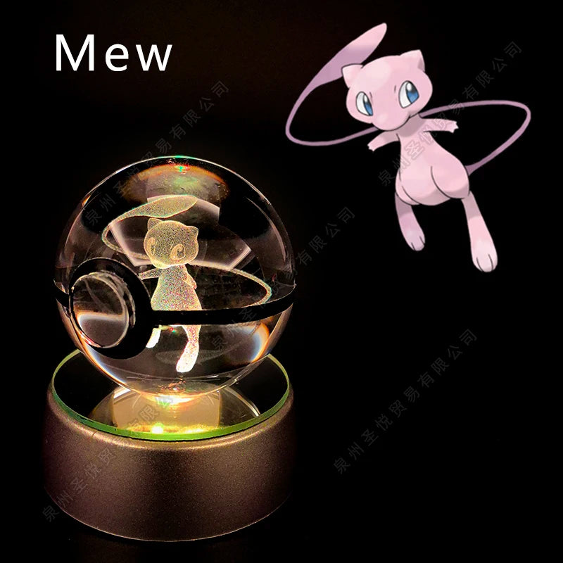 ๐ฎ Sfera di Cristallo Pokemon - Lampada 3D con Pikachu, Gengar e Mewtwo, Regalo Perfetto per Fan!
Illumina la notte con i tuoi personaggi preferiti! Perfetta per camerette e collezionisti. โจ๐