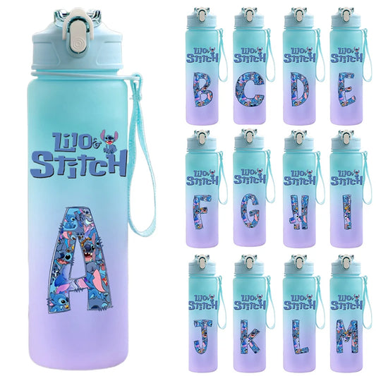 Borraccia Lilo & Stitch 750ml - Bottiglia Acqua Sportiva per Bambini