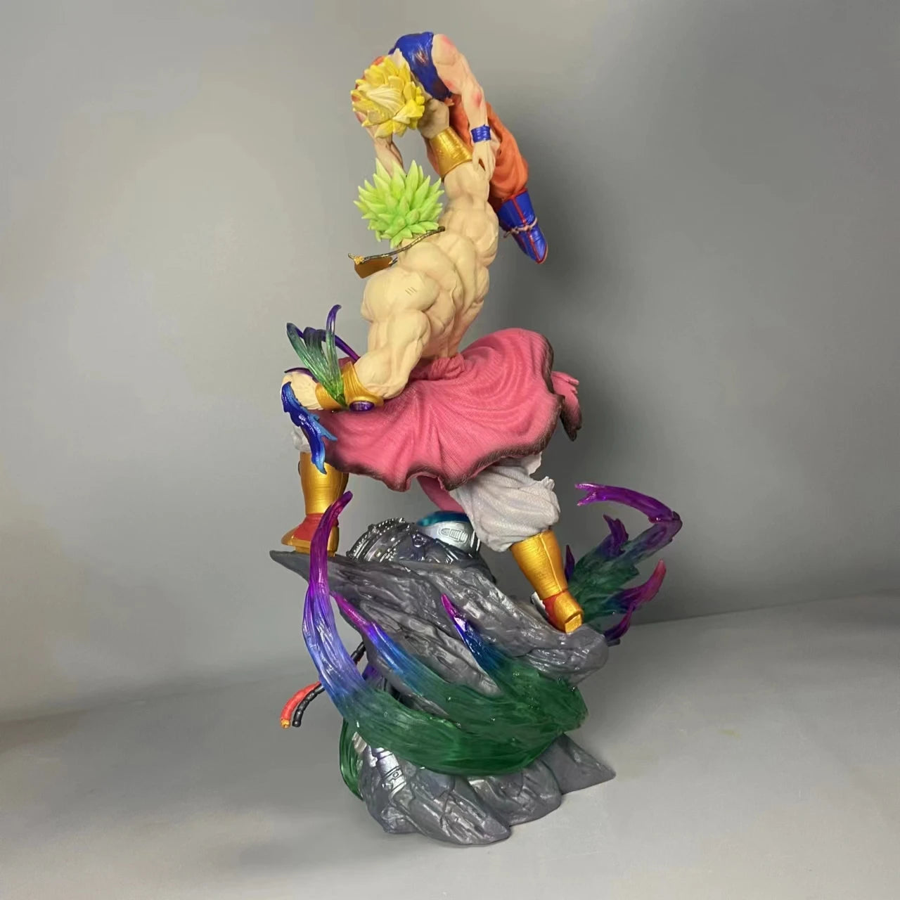 💥 Broli VS Goku 28cm | Scena di Battaglia Epica | Collezione