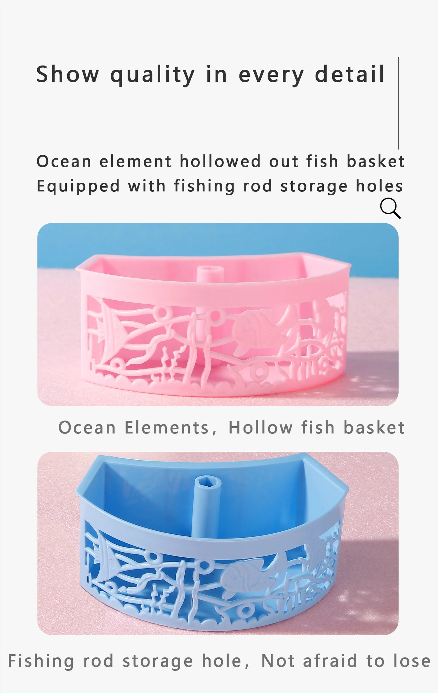Pesca Giocattolo Elettrico con Luci/Musica - Regalo Perfetto Bambini Blu/Rosa