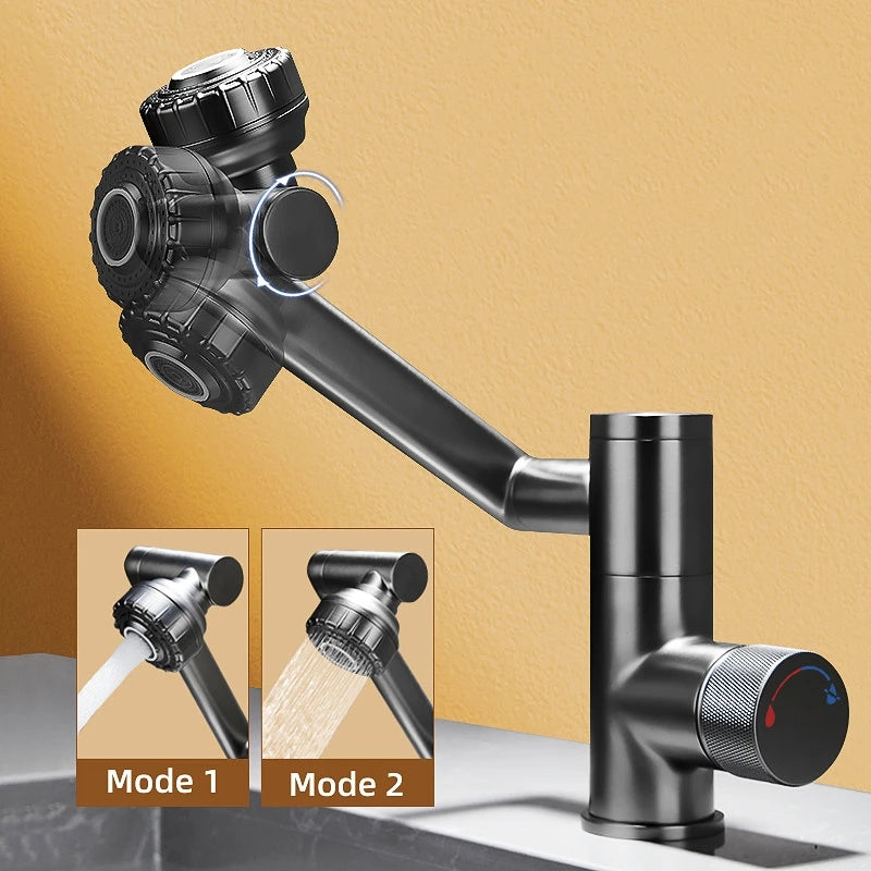 ✨ RUBINETTO A LED DIGITALE 360° – Tecnologia & Design Futuristico per il Tuo Bagno!