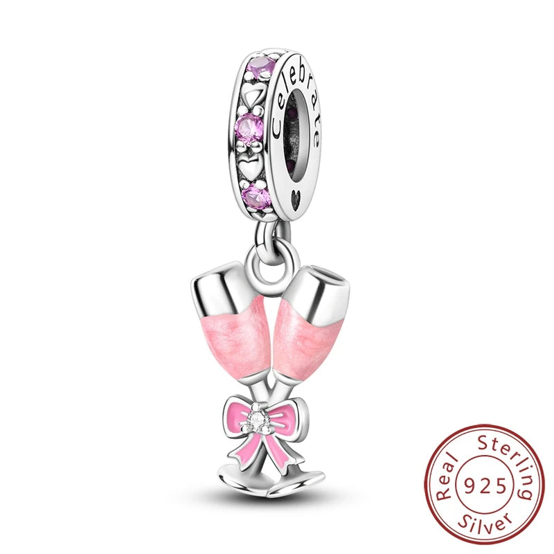 ๐ Ciondoli Argento 925 - Fiocco, Bottiglietta Profumo Rosa, Charm Femminili per Bracciali Fai-Da-Te
Dolci e raffinati, perfetti per creare gioielli unici. Regalo ideale per donne e ragazze! ๐๐ฟ