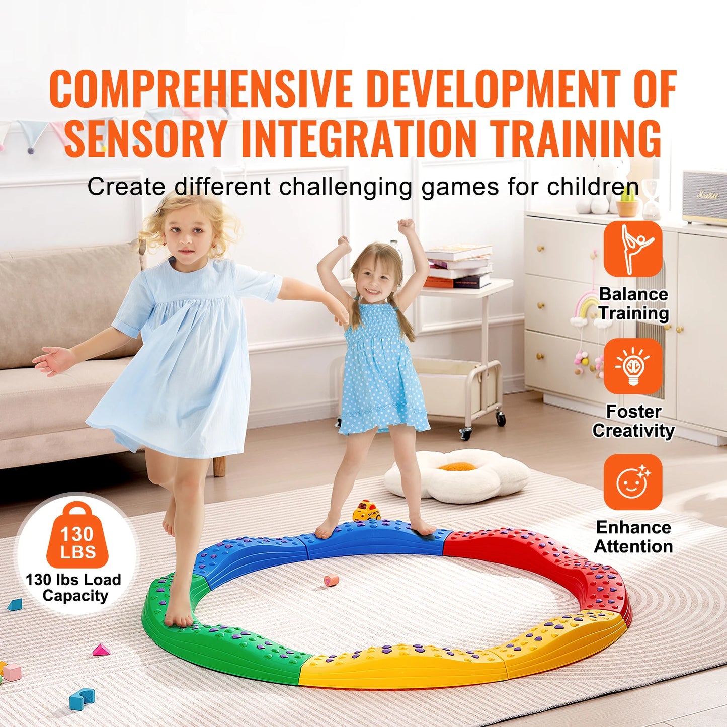 🎁 Giocattolo Educativo 2-6 Anni - Set Pietre Milari Antiscivolo per Bimbi Curiosi