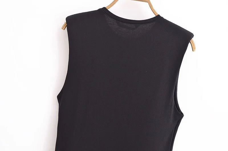 🌸 Abito Longuette Donna 2025 - Cintura a Pieghe & Senza Maniche! Per Feste/Vacanze