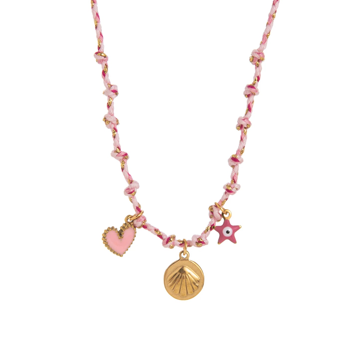 Collana Multicolor Donna Vari Ciondoli