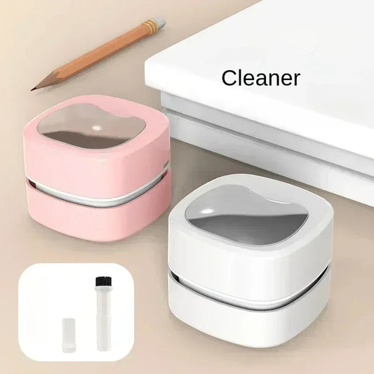 🔥 Mini Aspirapolvere Portatile Senza Fili 2-in-1 – Per Cenere, Gomme da Cancellare e Polvere! Ricaricabile USB, Compatto e Potente
