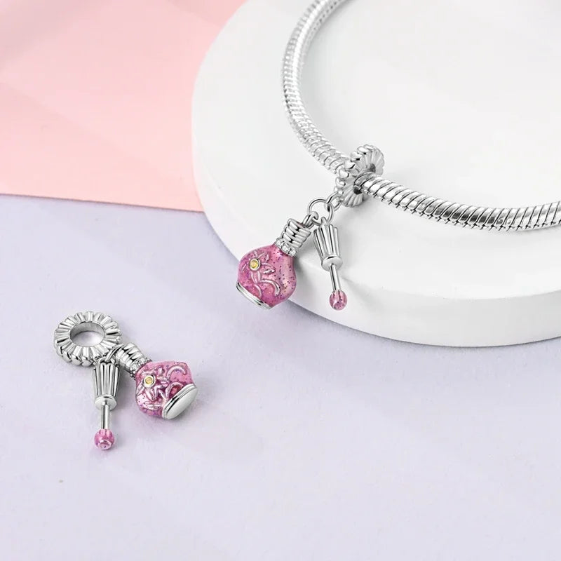 ๐ Ciondoli Argento 925 - Fiocco, Bottiglietta Profumo Rosa, Charm Femminili per Bracciali Fai-Da-Te
Dolci e raffinati, perfetti per creare gioielli unici. Regalo ideale per donne e ragazze! ๐๐ฟ