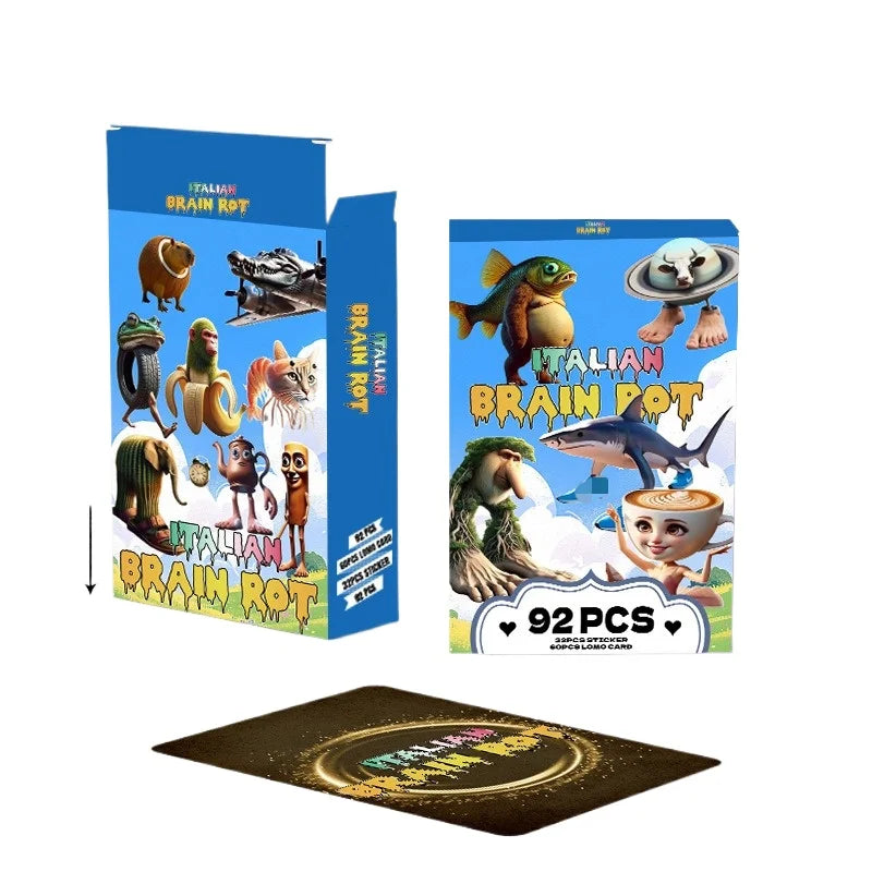 92 Carte Tralalero Tralala Brainrot! 🤪 Meme Viventi per Party & Cosplay 🎭