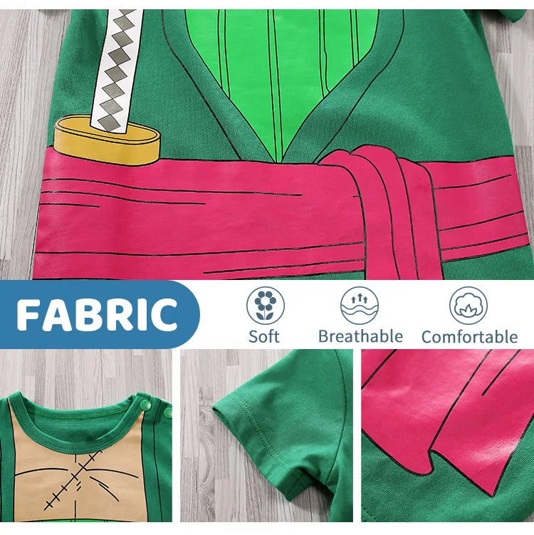 Tutina neonato Dragon Ball Z 100% cotone Body unisex anime taglia 0-18 mesi