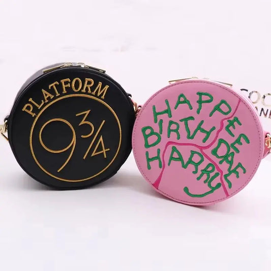 Borsa Zaino Tracolla Stile Harry Potter Torta Compleanno Hagrid Binario 9¾, Borsa Treno Magico, Regalo Natale