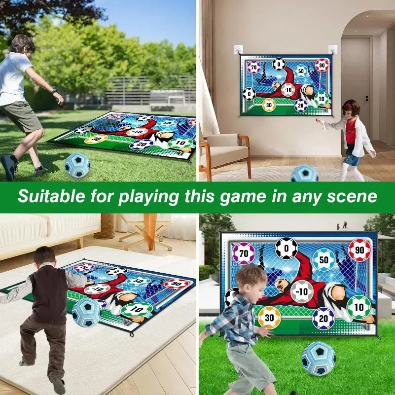 ⚽【NUOVO】Tappeto Gioco Calcio - Set per Partite Indoor/Outdoor!