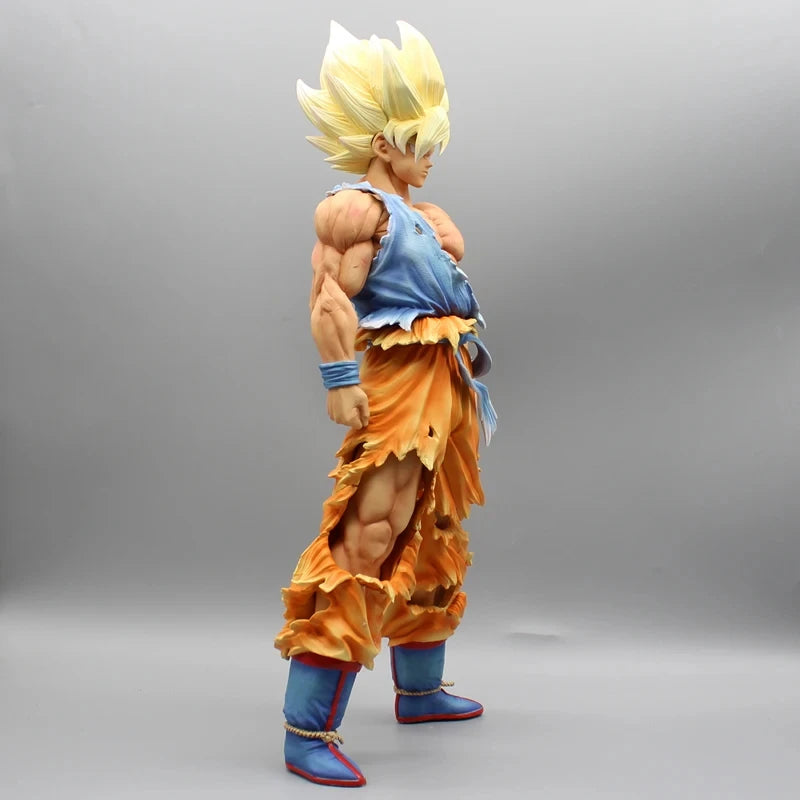 ⚡ GOKU SSJ NAMEK 44CM - Il Super Saiyan più Potente in PVC Gigante