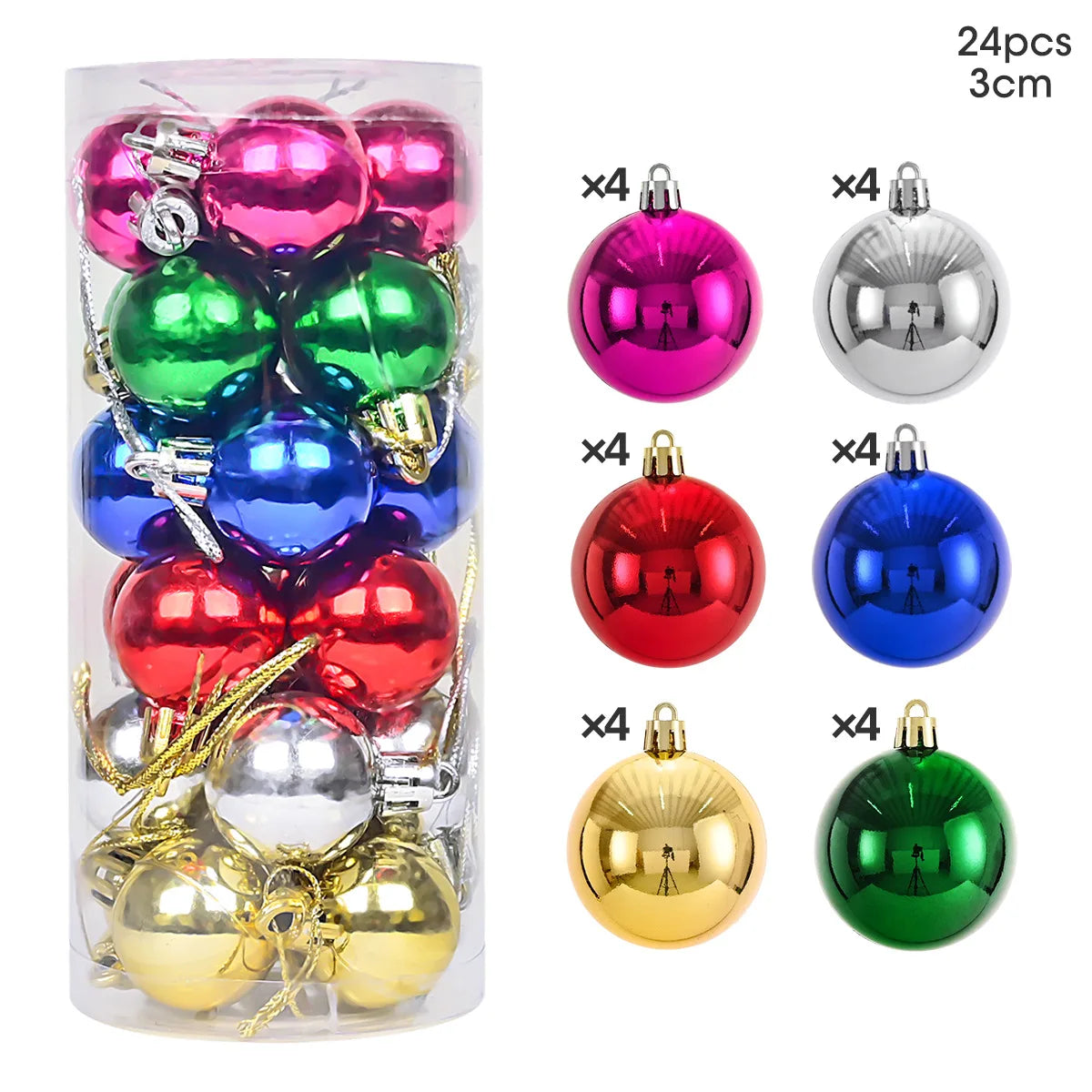 π Palline di Natale Appendiabili - Decorazioni per Albero, Festive e Regali per Feste di Natale!
Colori brillanti e design festoso per un albero incantevole. Perfette per celebrare il Natale! πβ¨