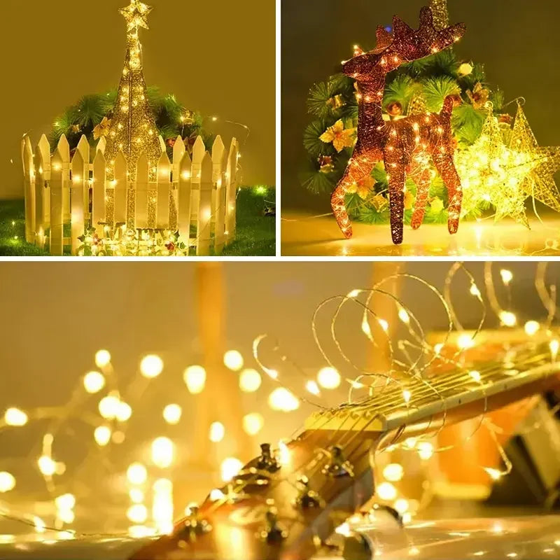 💡 Luci Solari LED per Esterni - 6/12/23/33m, Impermeabili, Twinkle Effect, per Giardino e Natale!
Energia solare e magia luminosa! Perfectte per serate romantiche e feste. 🌞✨