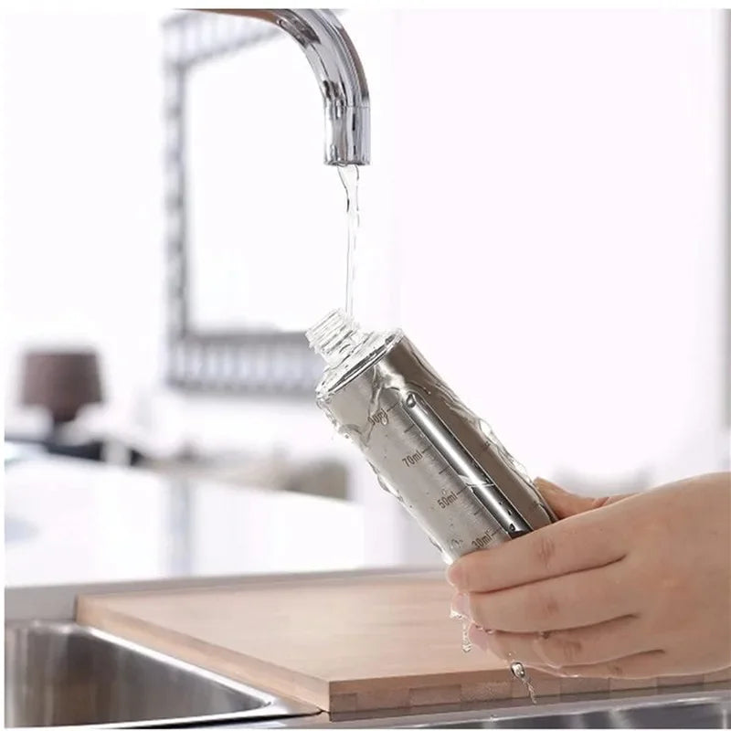 Spray per Olio in Acciaio Inox 304 - Bottiglia per Olio, Aceto e Condimenti