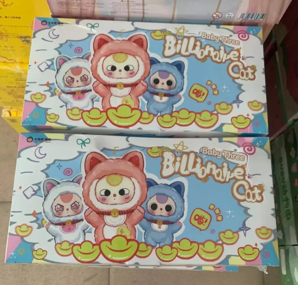 😻 Scatola Cieca Tre Gatti Billionari - Peluche Sorpresa + Ciondolo!
Colleziona tutti i personaggi! Perfetto per regali e decorazioni. 🎁