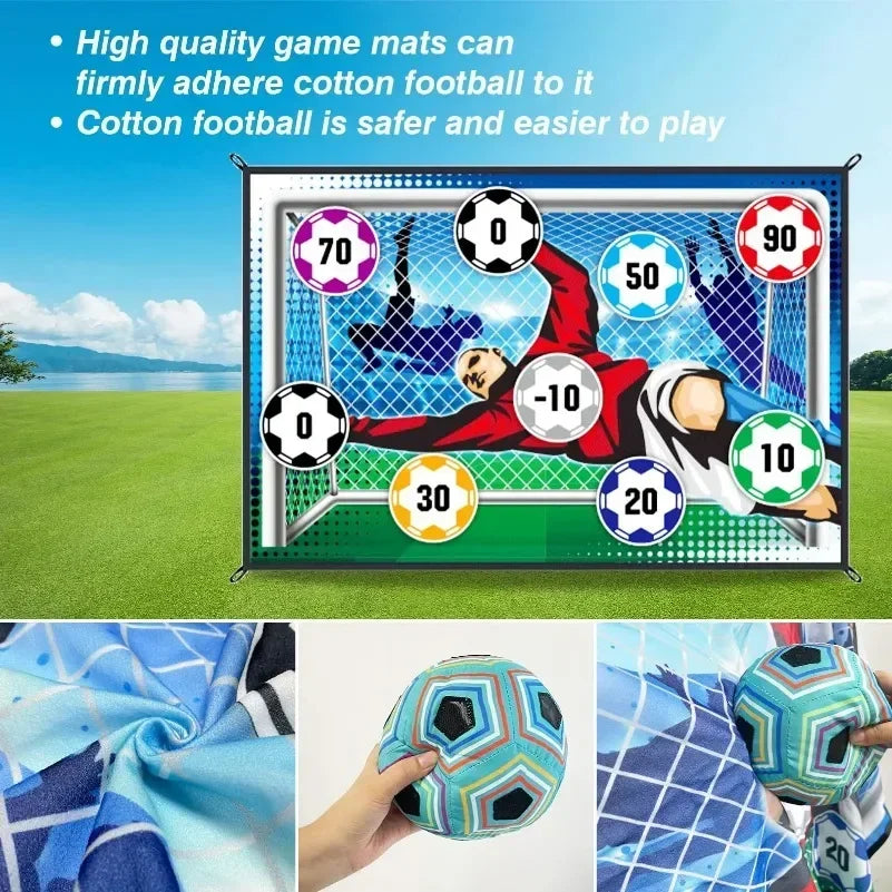 ⚽【NUOVO】Tappeto Gioco Calcio - Set per Partite Indoor/Outdoor!