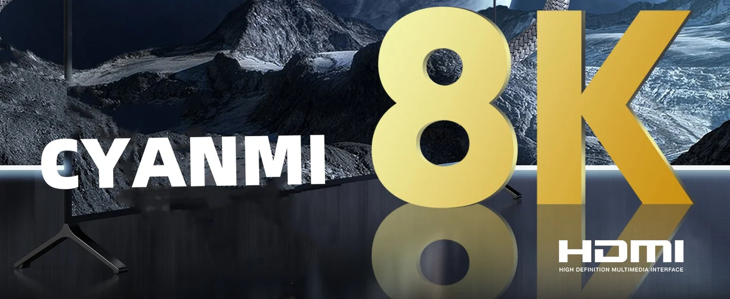 Cavo HDMI 2.1 8K 48Gbps - 4K120Hz, eARC, HDR10 per PS5/Roku/TV