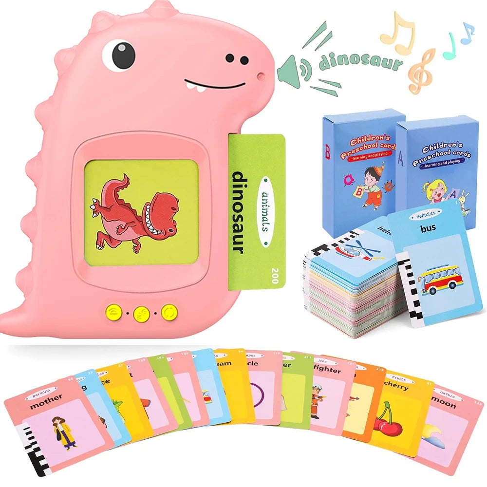 📚 Macchina Parlante per Flashcard Educative - Giocattolo per Imparare l'Inglese