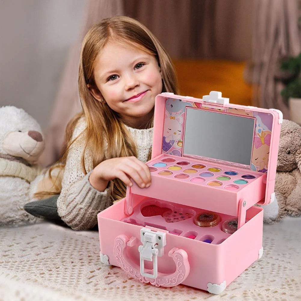 💄 Kit Trucchi Bambine - Gioco di Ruolo Principessa con Valigetta