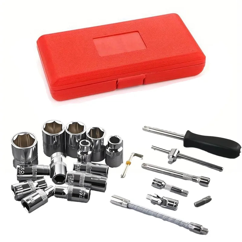 Kit 46 Chiavi Bussola Professionali - Per Auto, Moto, Riparazioni