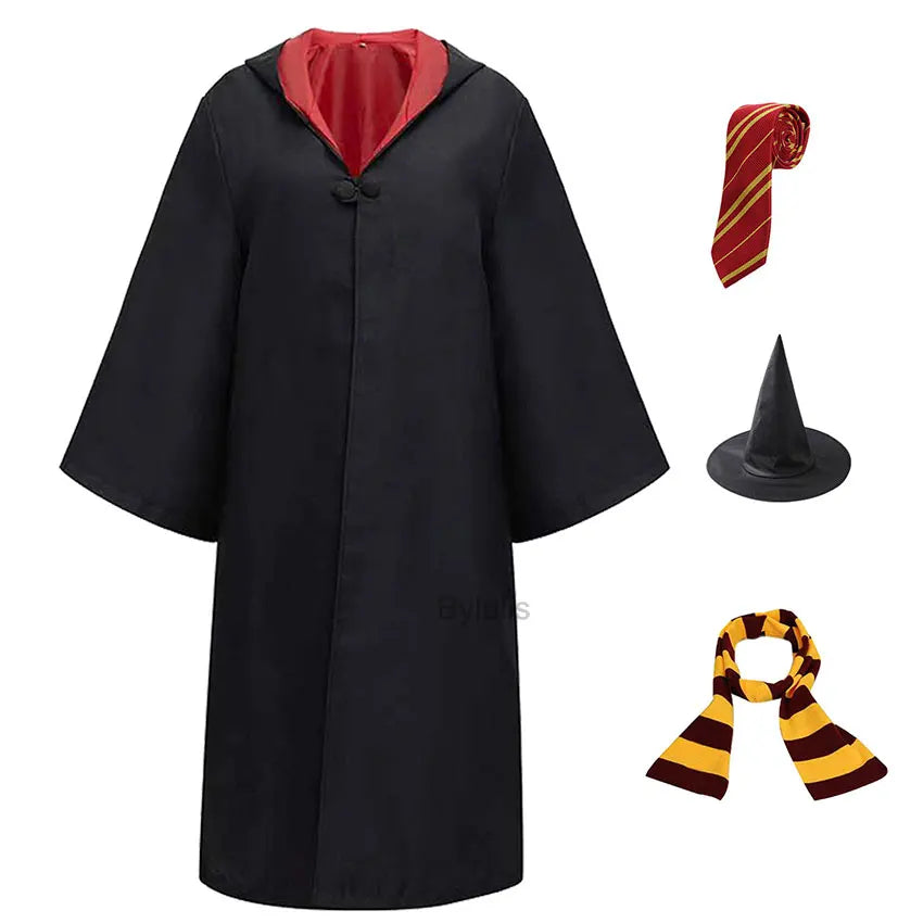 π§ββοΈ Costume da Mago per Donne e Ragazze - Mantello e Toga Stile Scuola di Magia, Per Halloween e Cosplay!