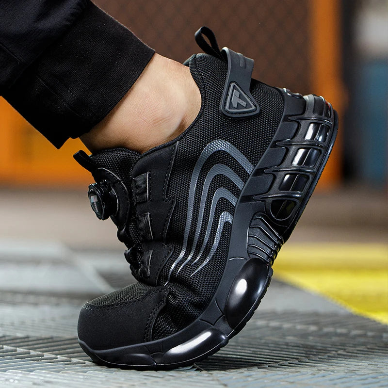 👞 SCARPE DI SICUREZZA ROTATIVE UOMO - Stile Sportivo, Protezione Totale!