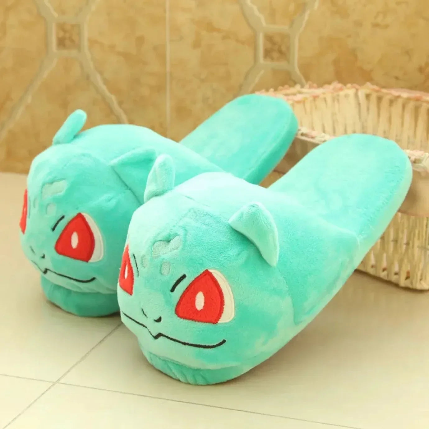 Pantofole Invernali Pokemon Gengar Peluche Morbido, Suola Antiscivolo, Regalo