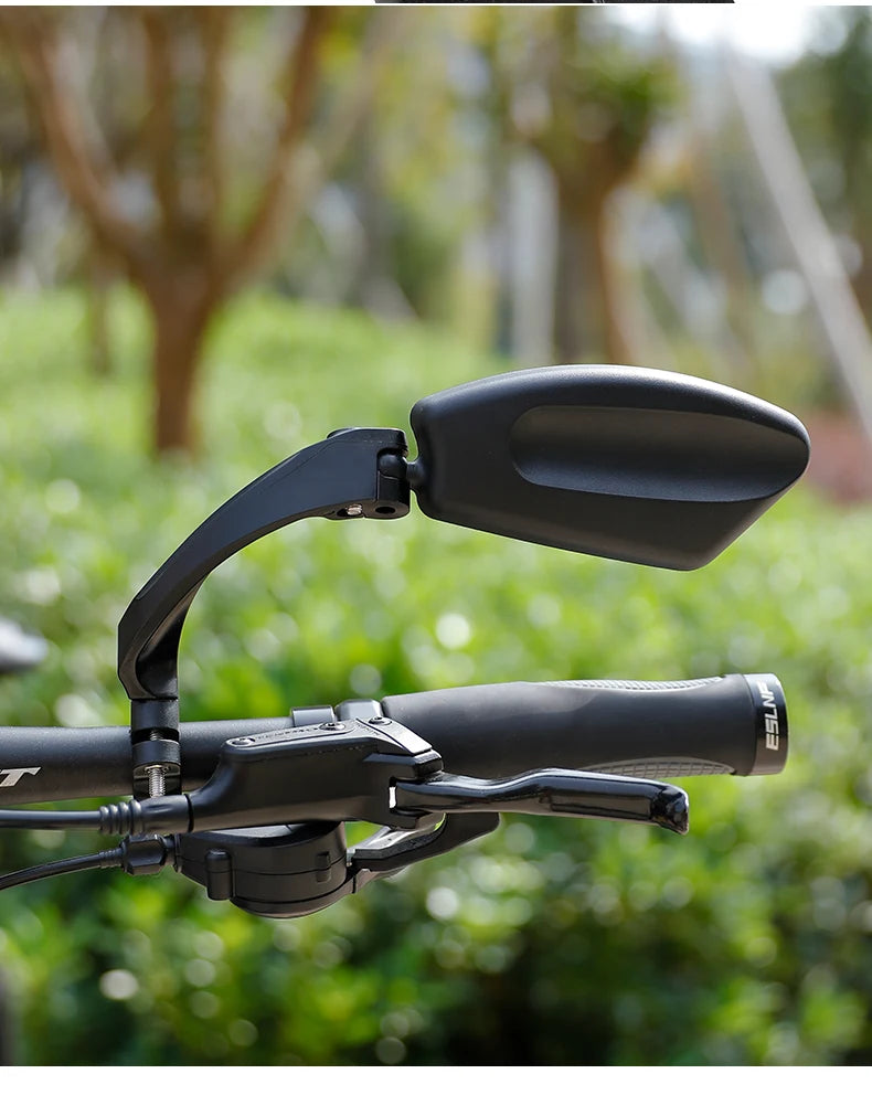 Specchietto Retrovisore Bici 360° HD – Acciaio Inossidabile, Montaggio Universale