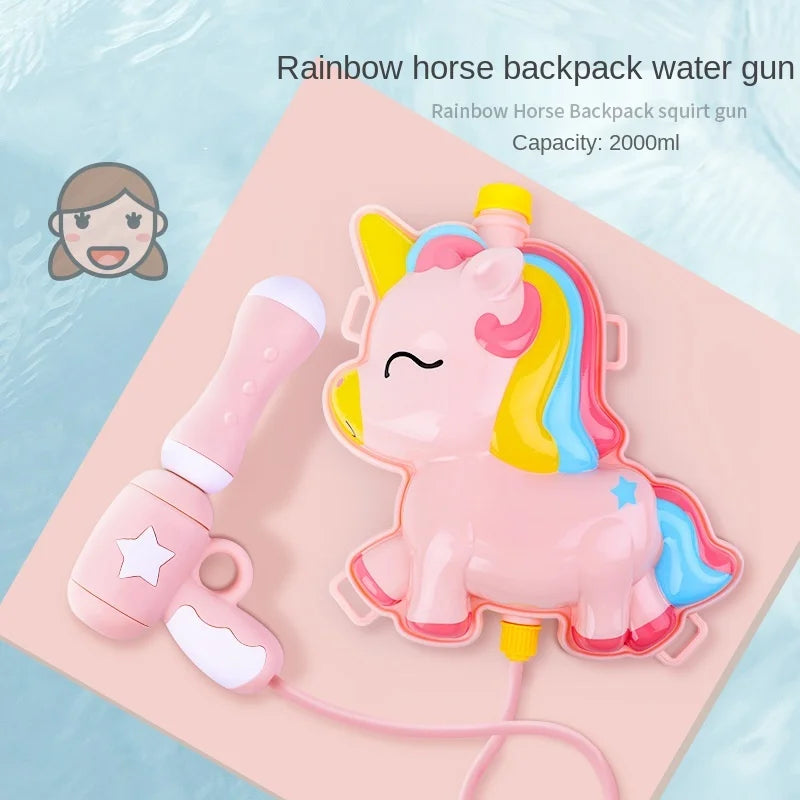 🔫 Pistole ad Acqua Zaino per Bambini - Divertimento Estivo Senza Limiti!