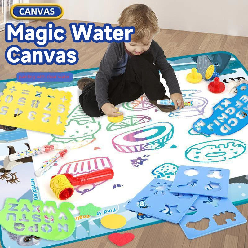 🎨 Magic Water Drawing Mat - Tappeto Magico per Disegnare ad Acqua
