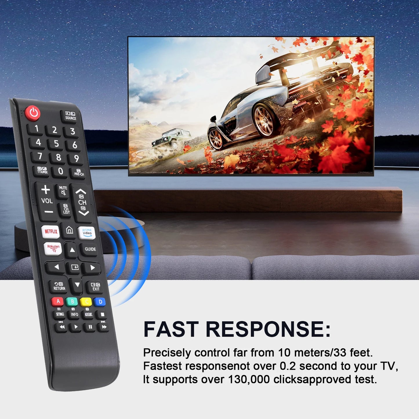 📺 Telecomando Universale Samsung - Compatibile con TV Smart, LCD, LED, HDTV 3D!
Sostituisce BN59-01315J. Accedi a Netflix  e altro con un clic! 🚀