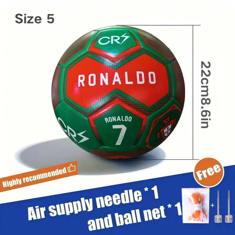 ⚽ Pallone da Calcio Alta Qualità - Official Size 4/5, PU Senza Cuciture, per Match e Allenamento!
Perfetto per campi erba e sintetico. Risposta di precisione e durata estrema!
