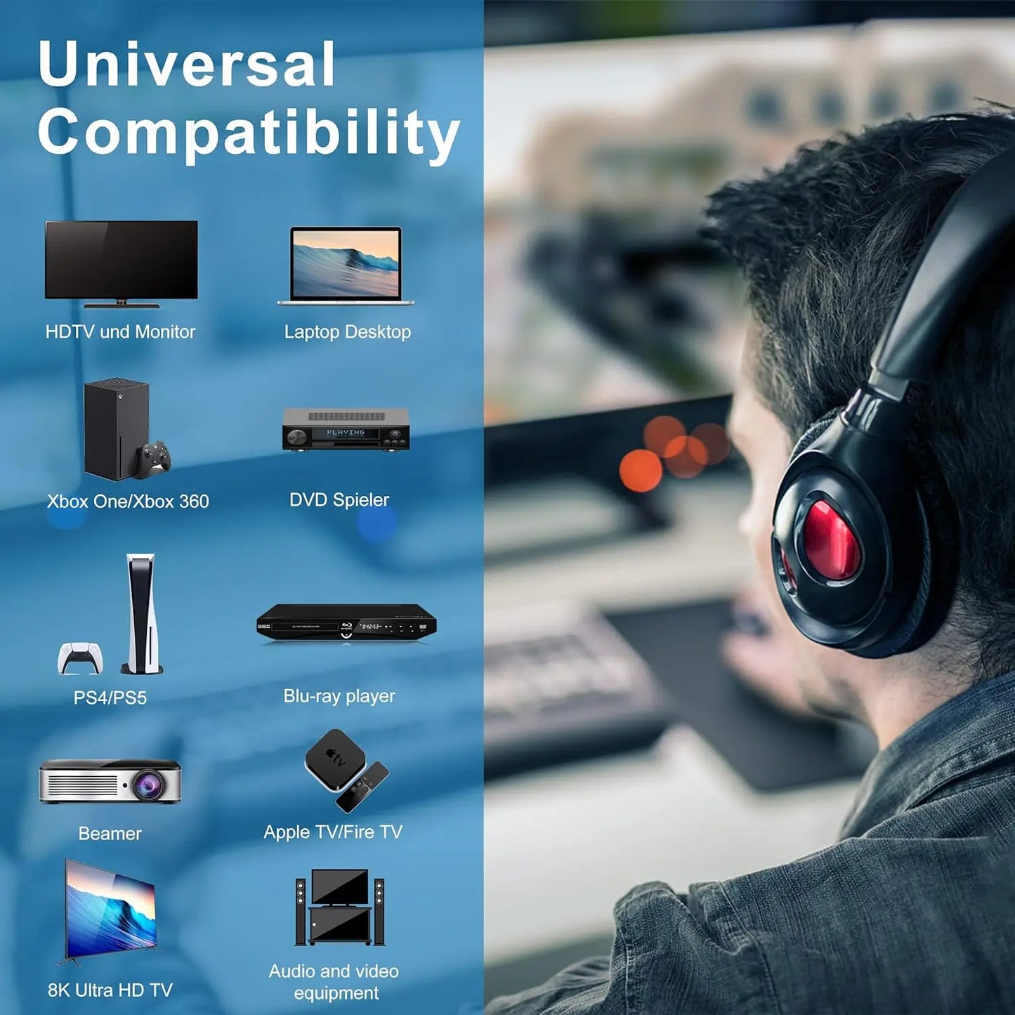 Cavo HDMI 2.1 8K 48Gbps - 4K120Hz, eARC, HDR10 per PS5/Roku/TV