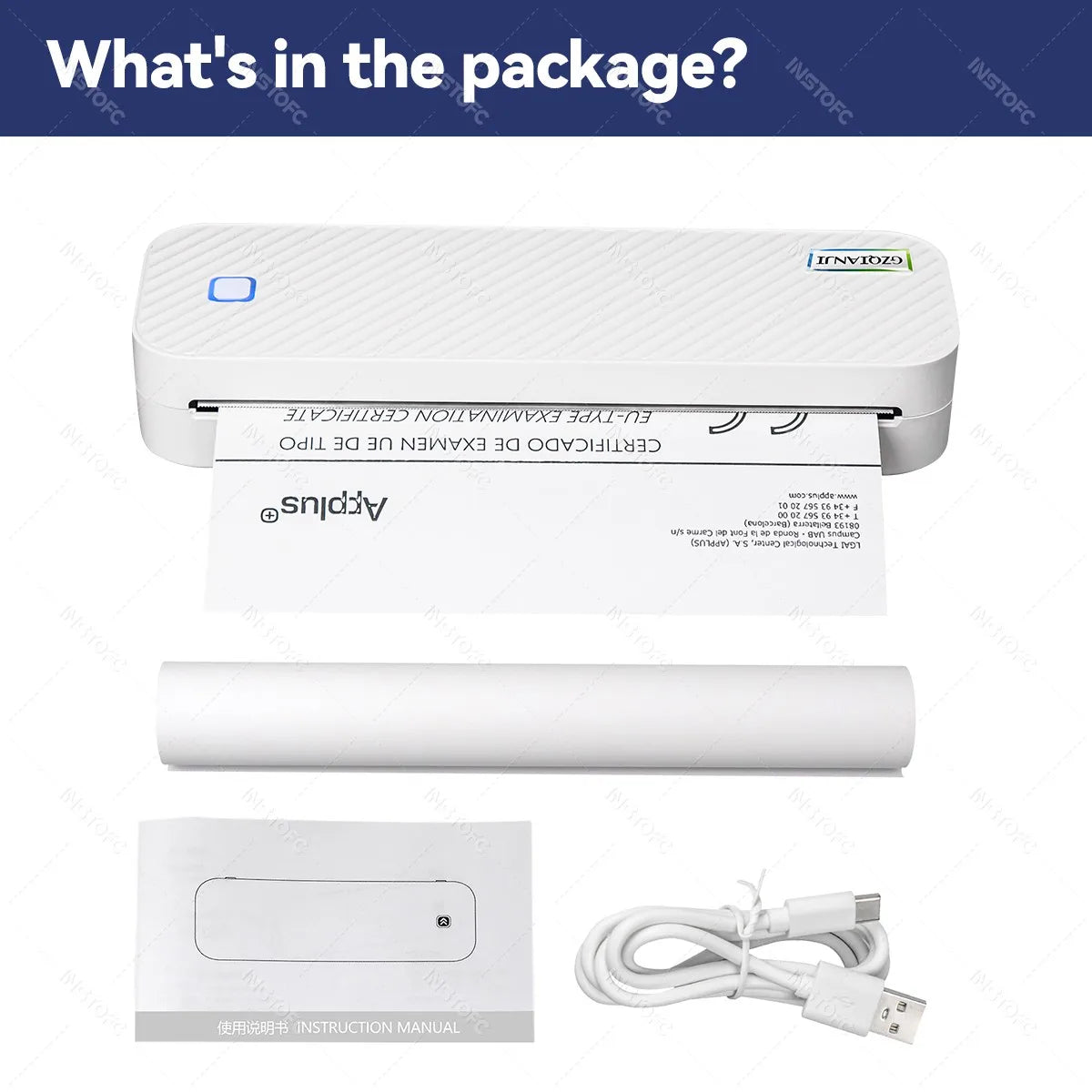 ๐จ๏ธ Stampante Termica A4 Portatile - Bluetooth, Carta a Rullo, per Foto/PDF/Ufficio/Casa
Stampa ovunque senza inchiostro! Ideale per viaggi, scuola e smart working. โ๏ธ๐
