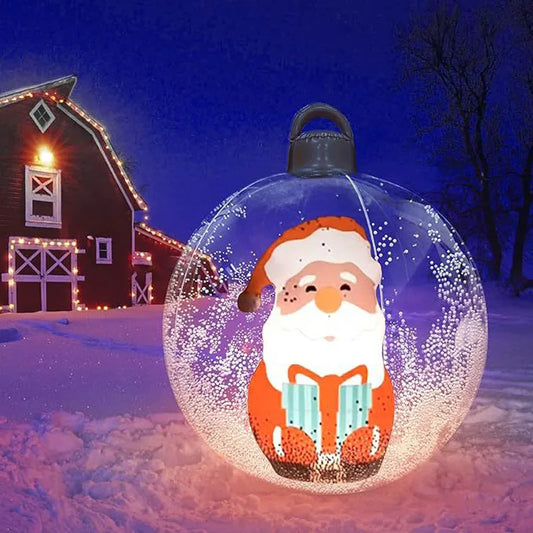 ๐ฎ Palla Natalizia Inflabile Trasparente 60cm - Decorazione con Luci, Sfera PVC per Interni ed Esterni
Magia luminosa per il tuo Natale! Facile da gonfiare e resistente. Perfetta per giardini e salotti.