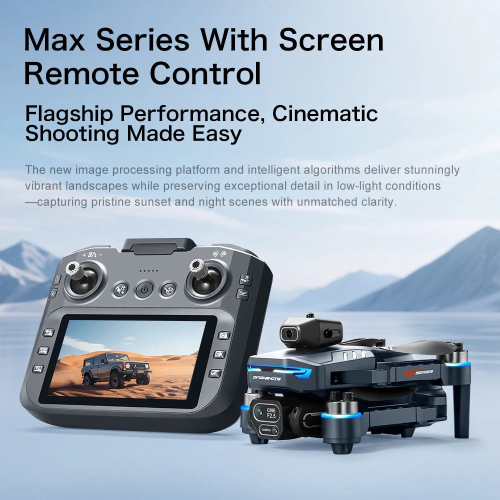 Xiaomi Mijia GT8 Drone 4K, 8K FPV, Antenna Lungo Raggio, Evita Ostacoli, Schermo LCD