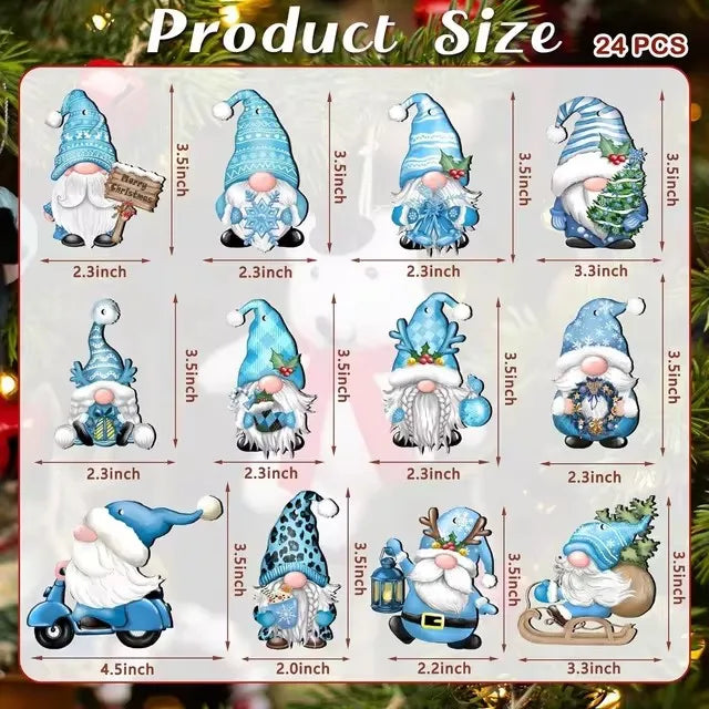 π Gnomi Natalizi in Legno - 12/24pcs Decorazioni Appendibili per Albero di Natale, Targhette Creative
Simpatici gnomi in legno per un tocco magico e rustico sul tuo albero! π
β¨