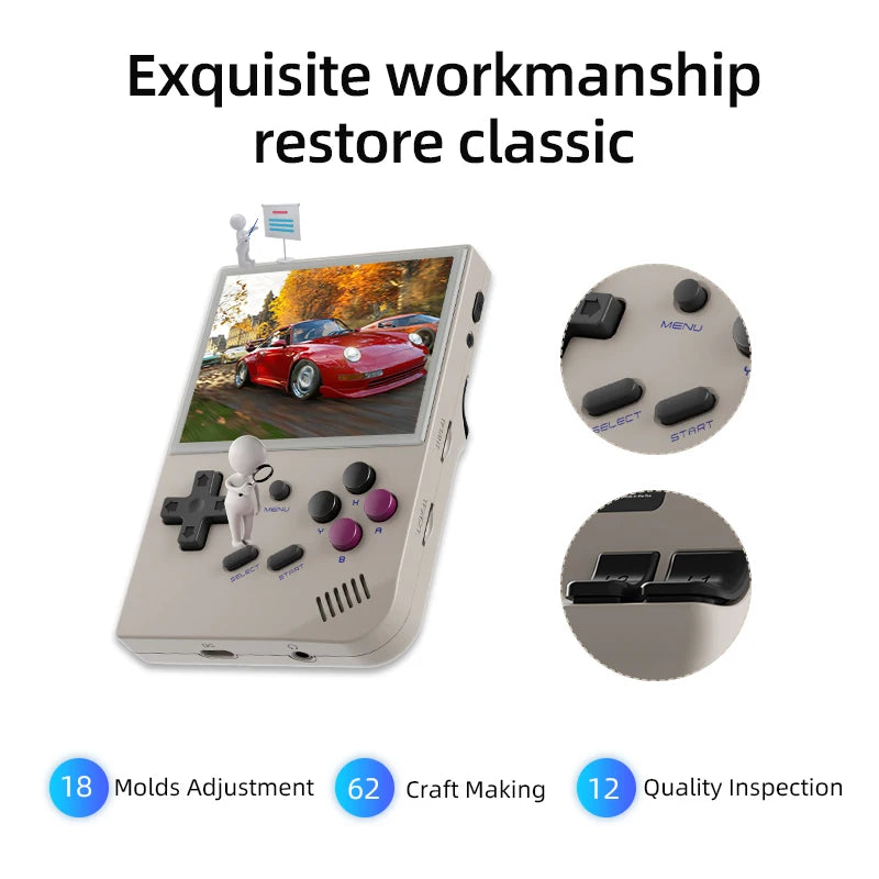 🔥ANBERNIC RG35XX PLUS: 5000+ Giochi Retro Portatile! IPS 3.5" + TV Out HD🎮