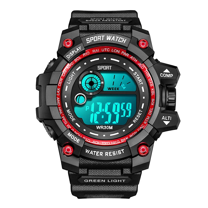 ⌚ Orologio Digitale Uomo LED - Impermeabile Militare Sportivo
