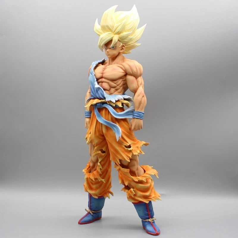 ⚡ GOKU SSJ NAMEK 44CM - Il Super Saiyan più Potente in PVC Gigante