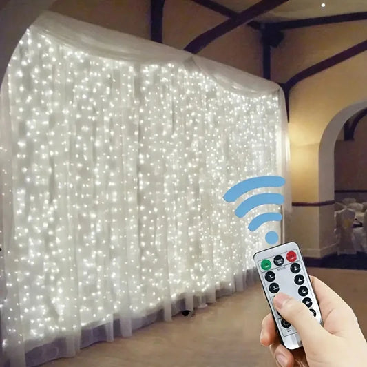 β¨ Luci a Tendina LED - 3/4/6m, Controllo Remoto, USB, per Camera e Decorazioni Natalizie!
Crea un cielo di stelle in casa! Perfectte per atmosfere magiche e romantiche. πποΈ
